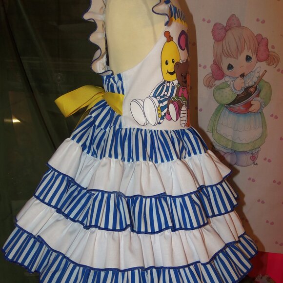 Bananas in Pajamas Kids Dress Size 4t NEW - Picture 6 of 7
